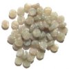 60 8x4mm Grey Marble Disk Beads